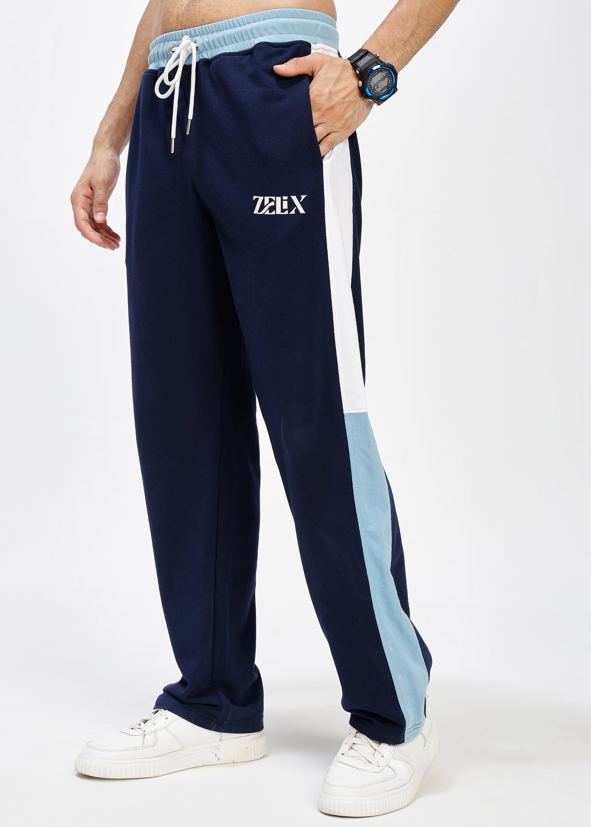 Arctic Stripe Jogger Navy Blue