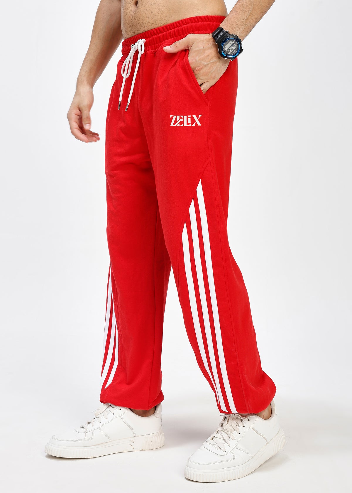 Retro Velocity Jogger Red