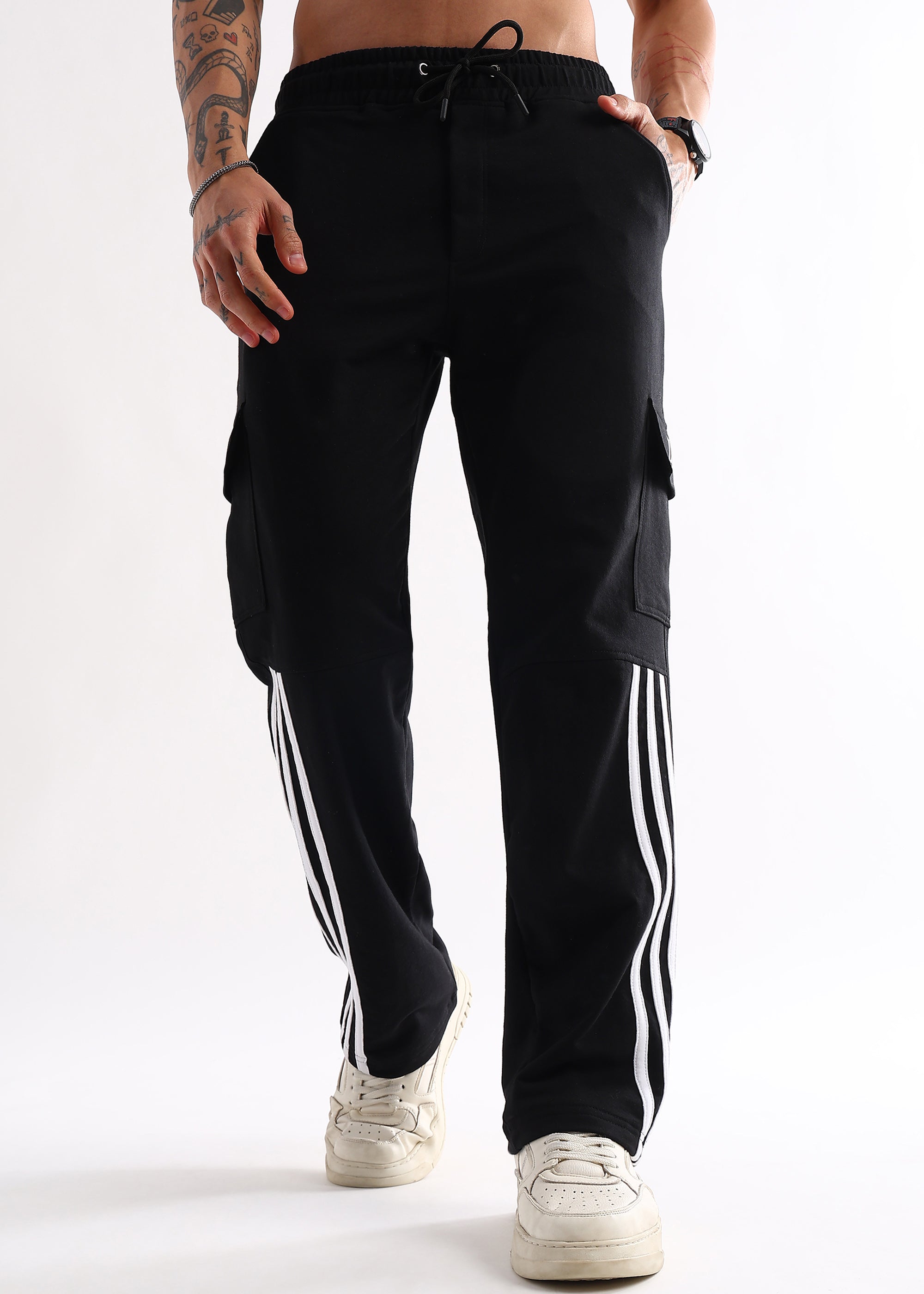 URBAN STRIDER 5 POCKETS JOGGERS (BLACK)
