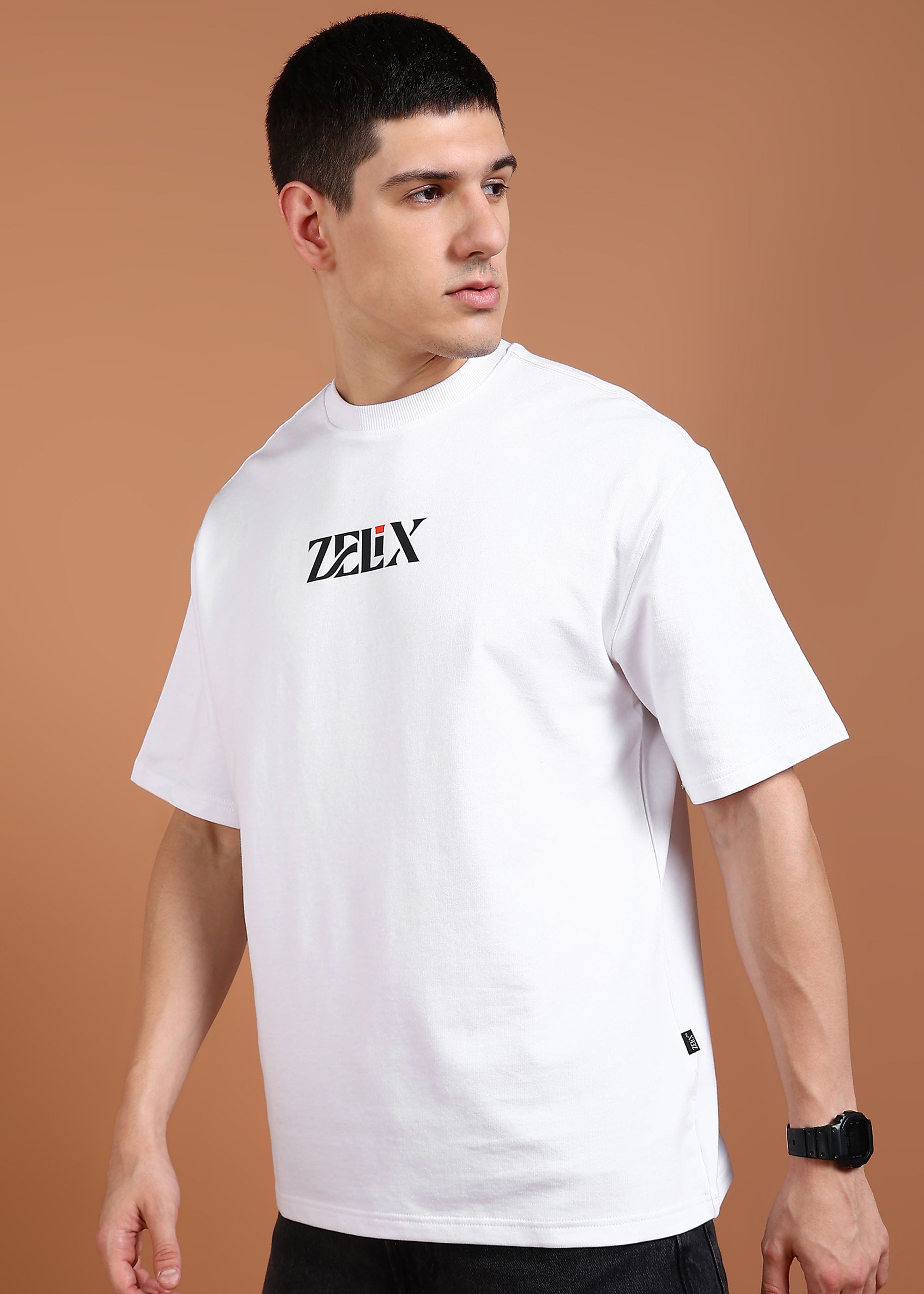 Oversized Alpha Bear graphic t-shirt for men