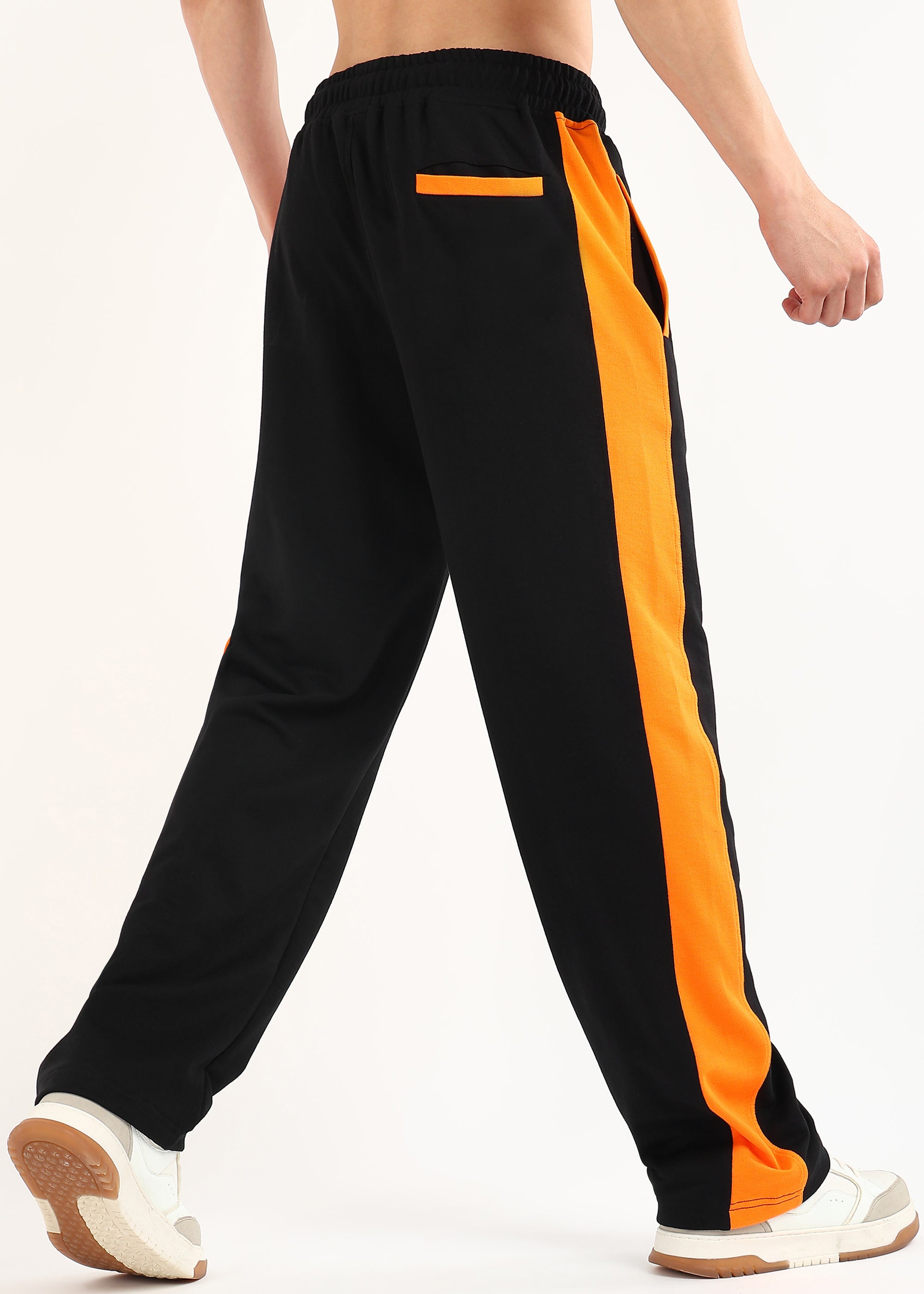 PHANTOM JOGGERS (BLACK-ORANGE)