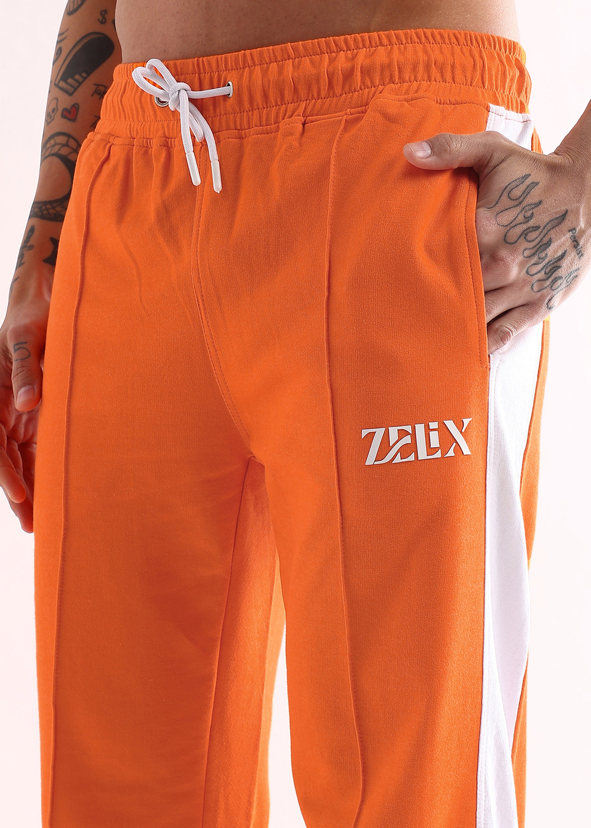 ORANGE RUSH GEAR JOGGERS