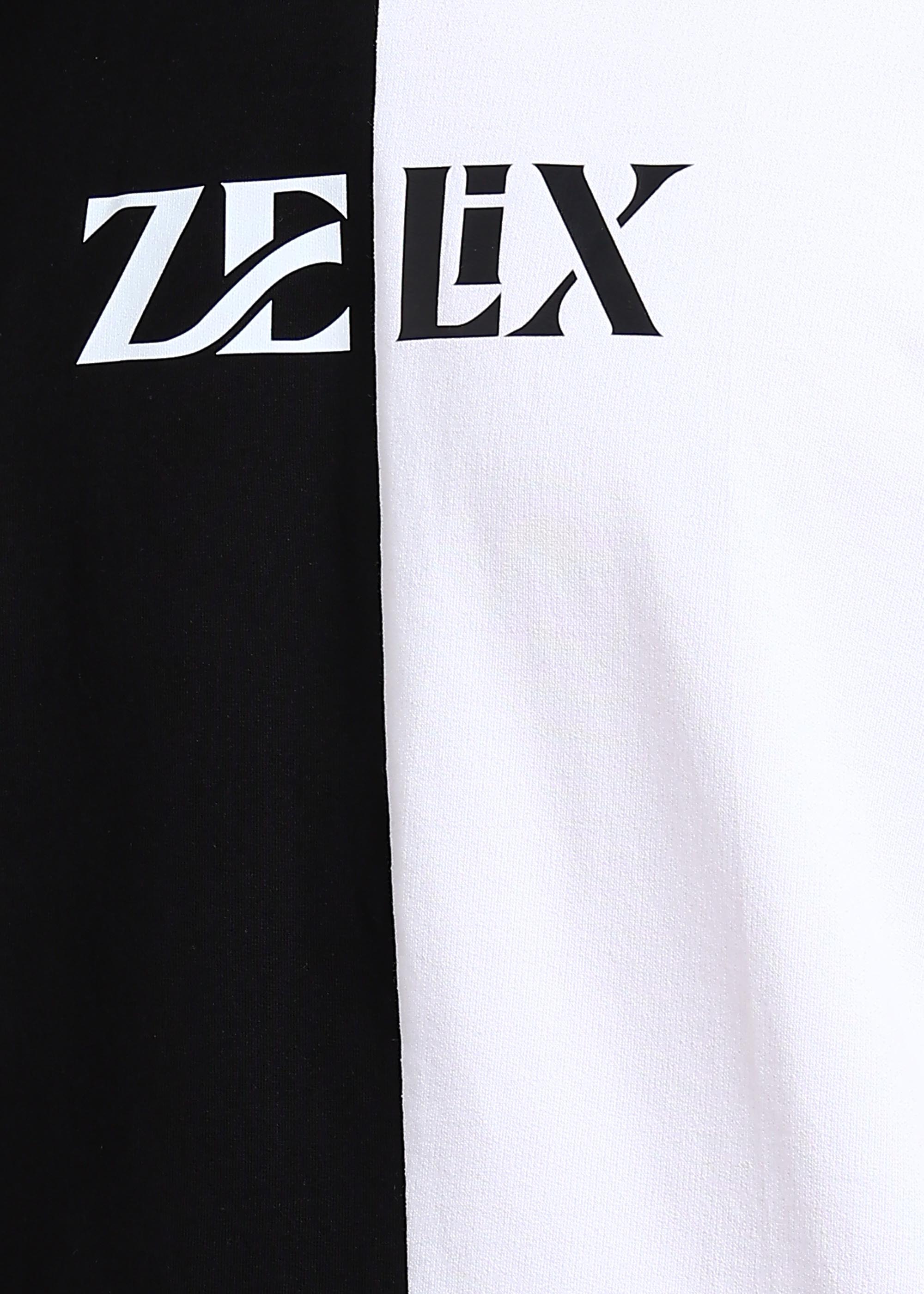 Heavy cotton casual oversized tee black-white design