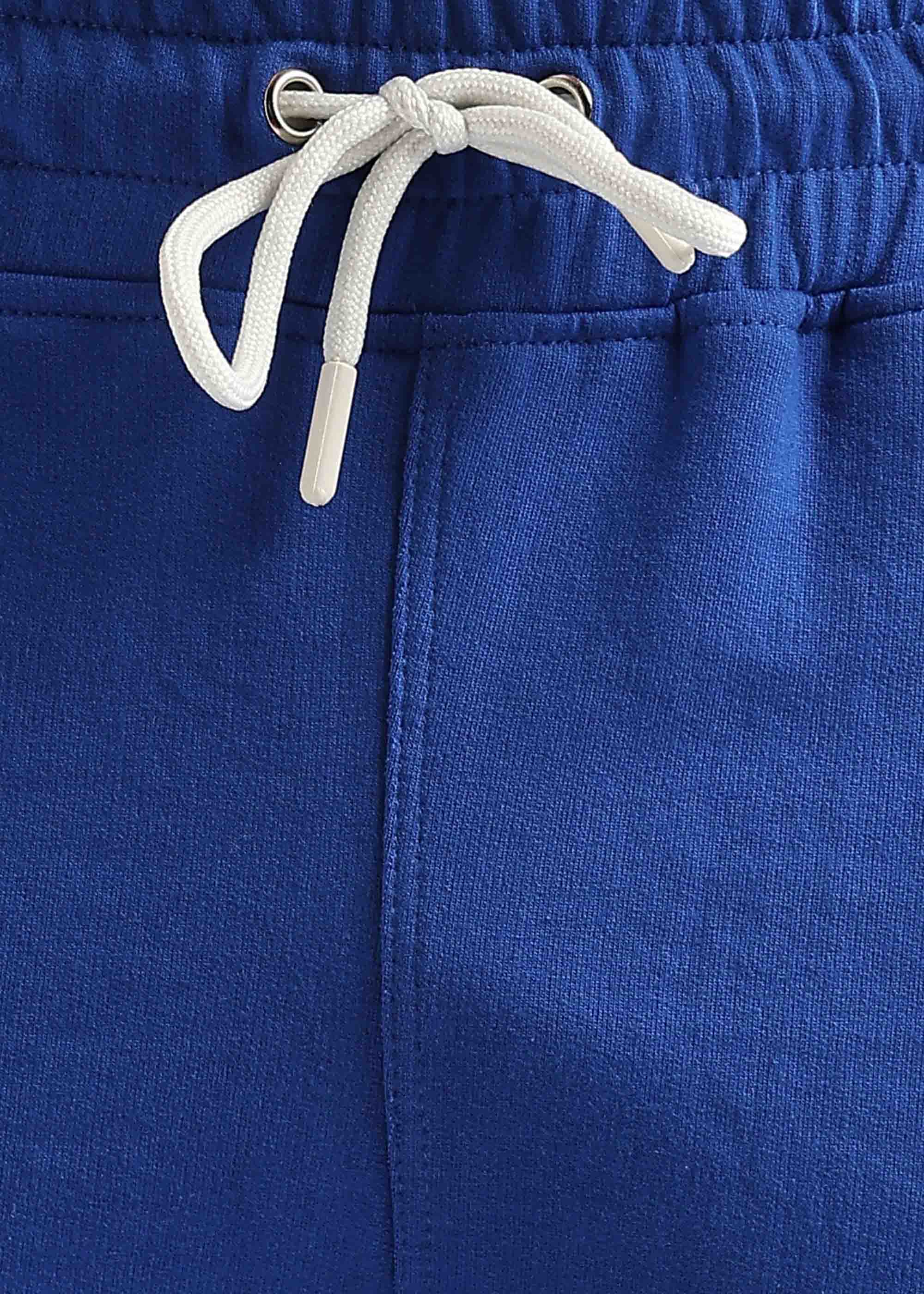Trendy casual jogger pants in blue streetwear edition