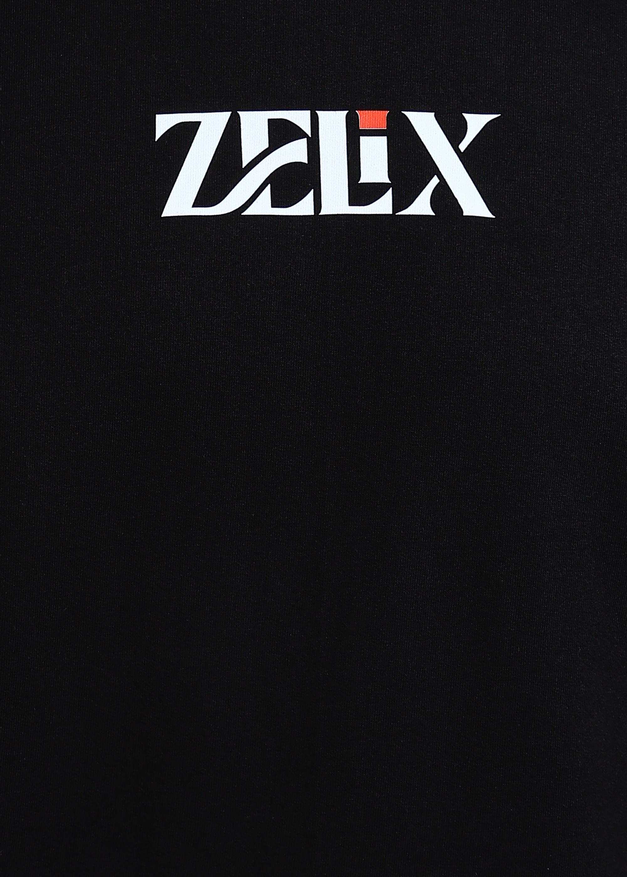 Heavy cotton relaxed black drop shoulder tee