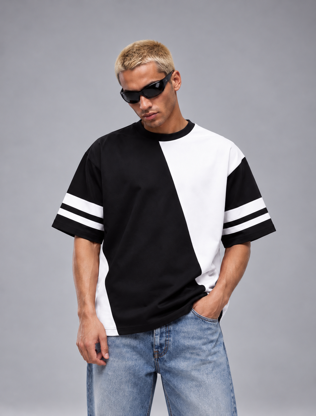 Prism White Over-Sized T-Shirt