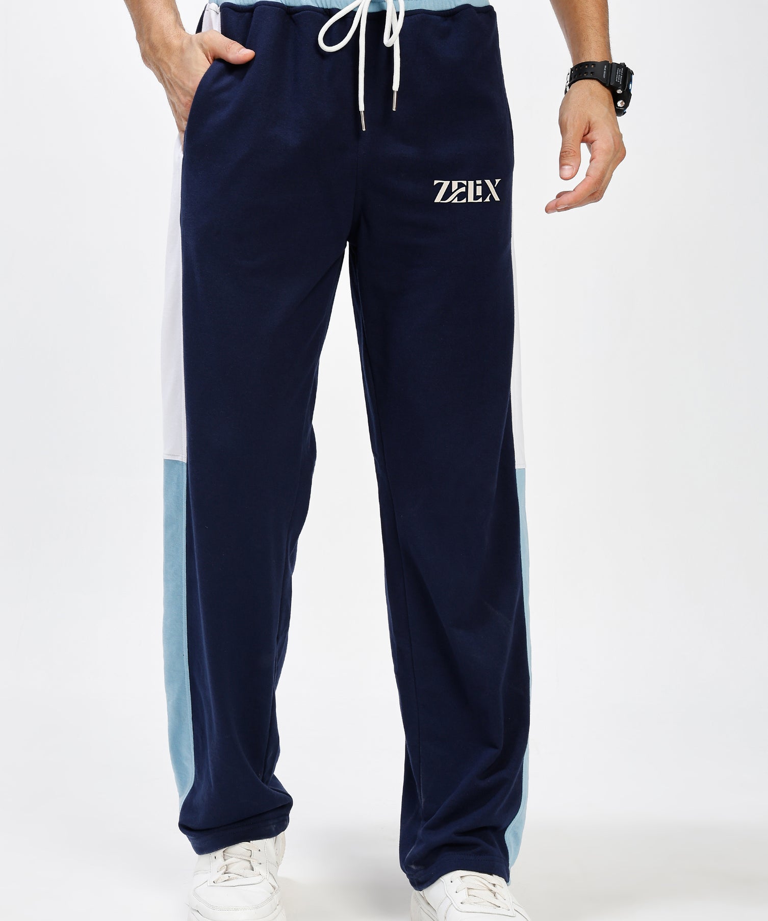 Arctic Stripe Jogger Navy Blue