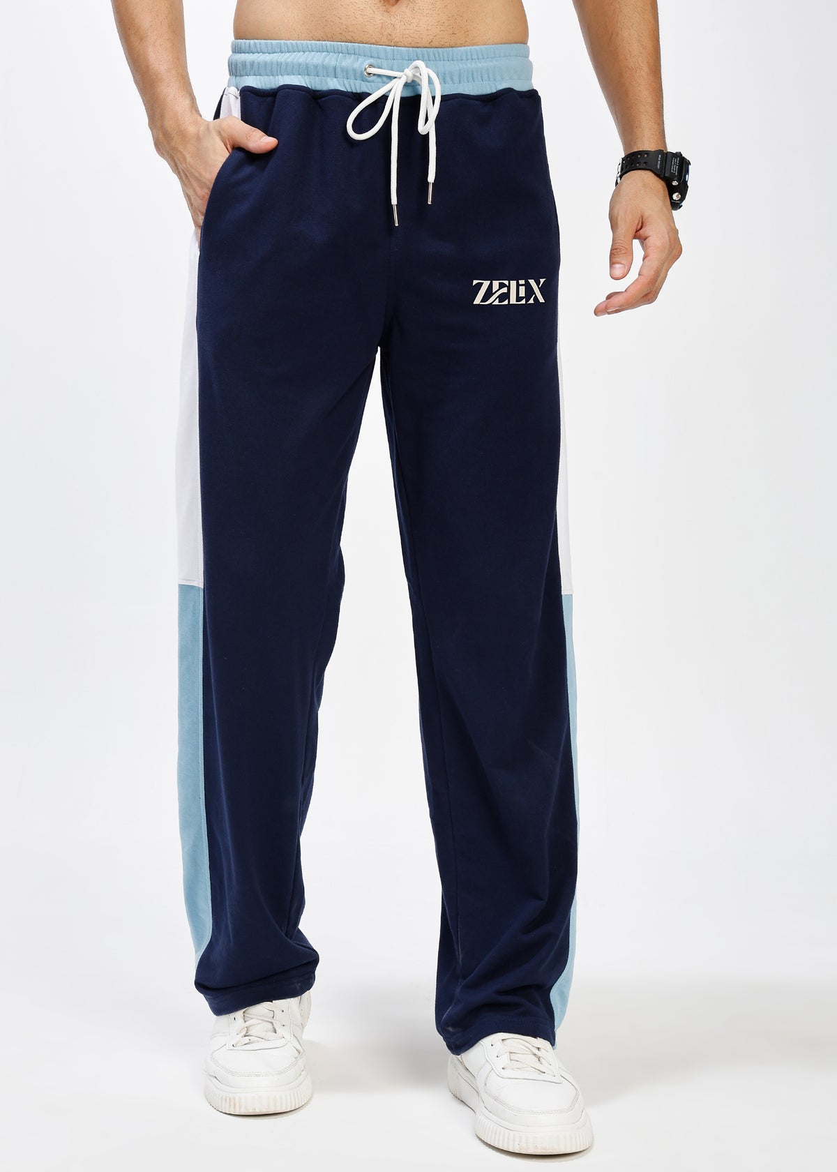 Arctic Stripe Jogger Navy Blue