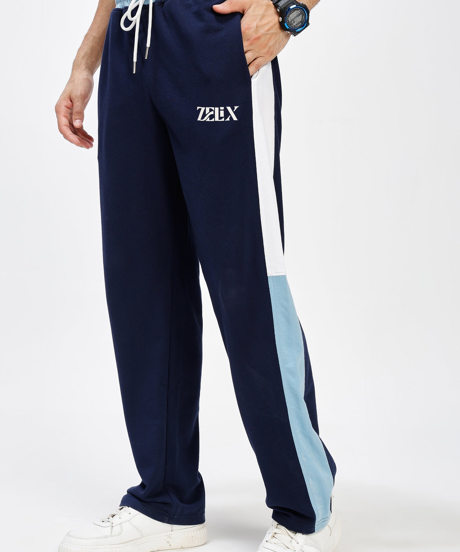 Arctic Stripe Jogger Navy Blue