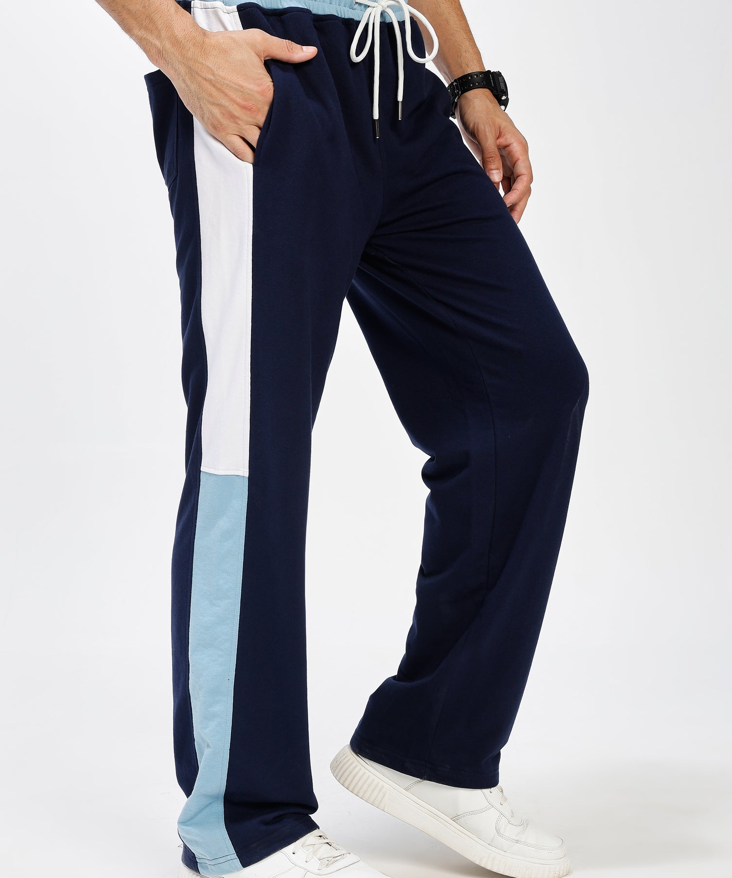 Arctic Stripe Jogger Navy Blue