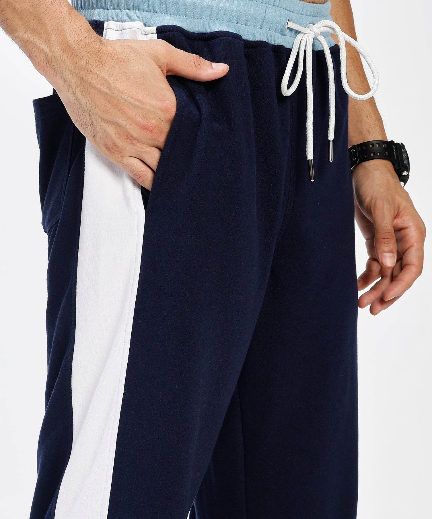 Arctic Stripe Jogger Navy Blue