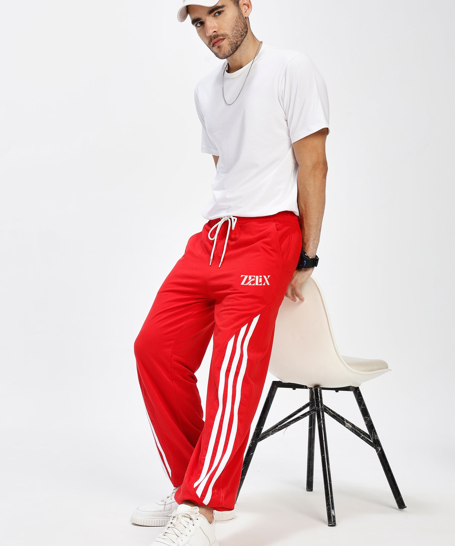 Retro Velocity Jogger Red