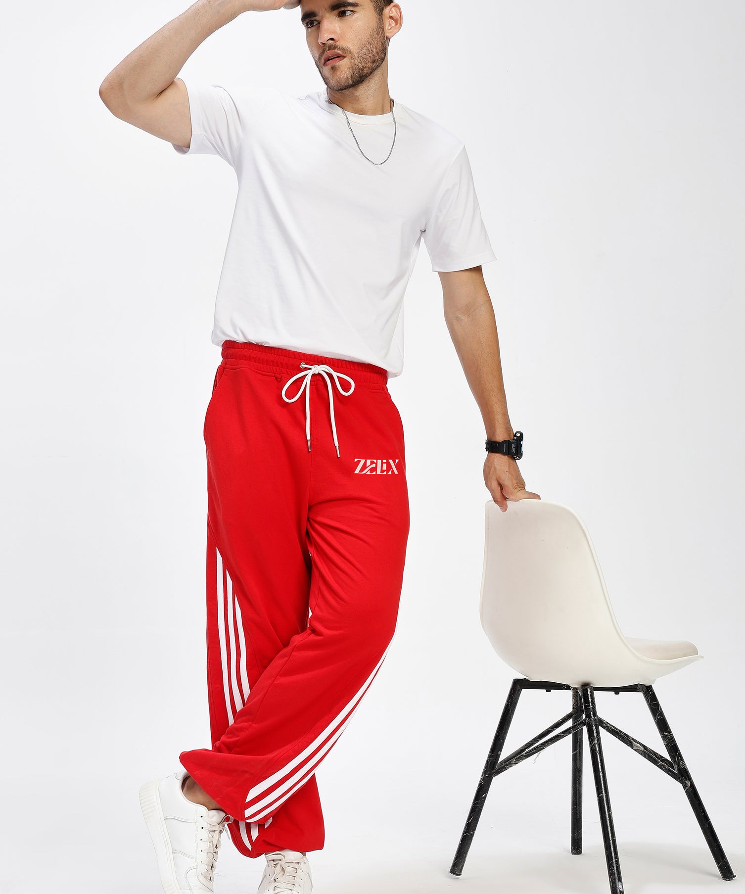 Retro Velocity Jogger Red