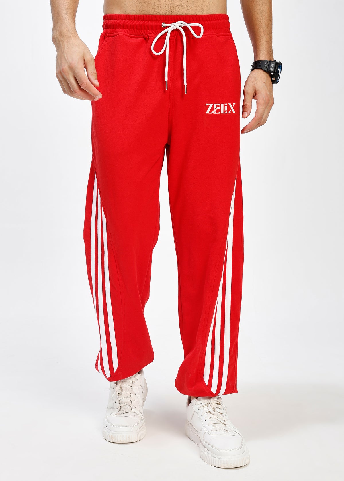 Retro Velocity Jogger Red