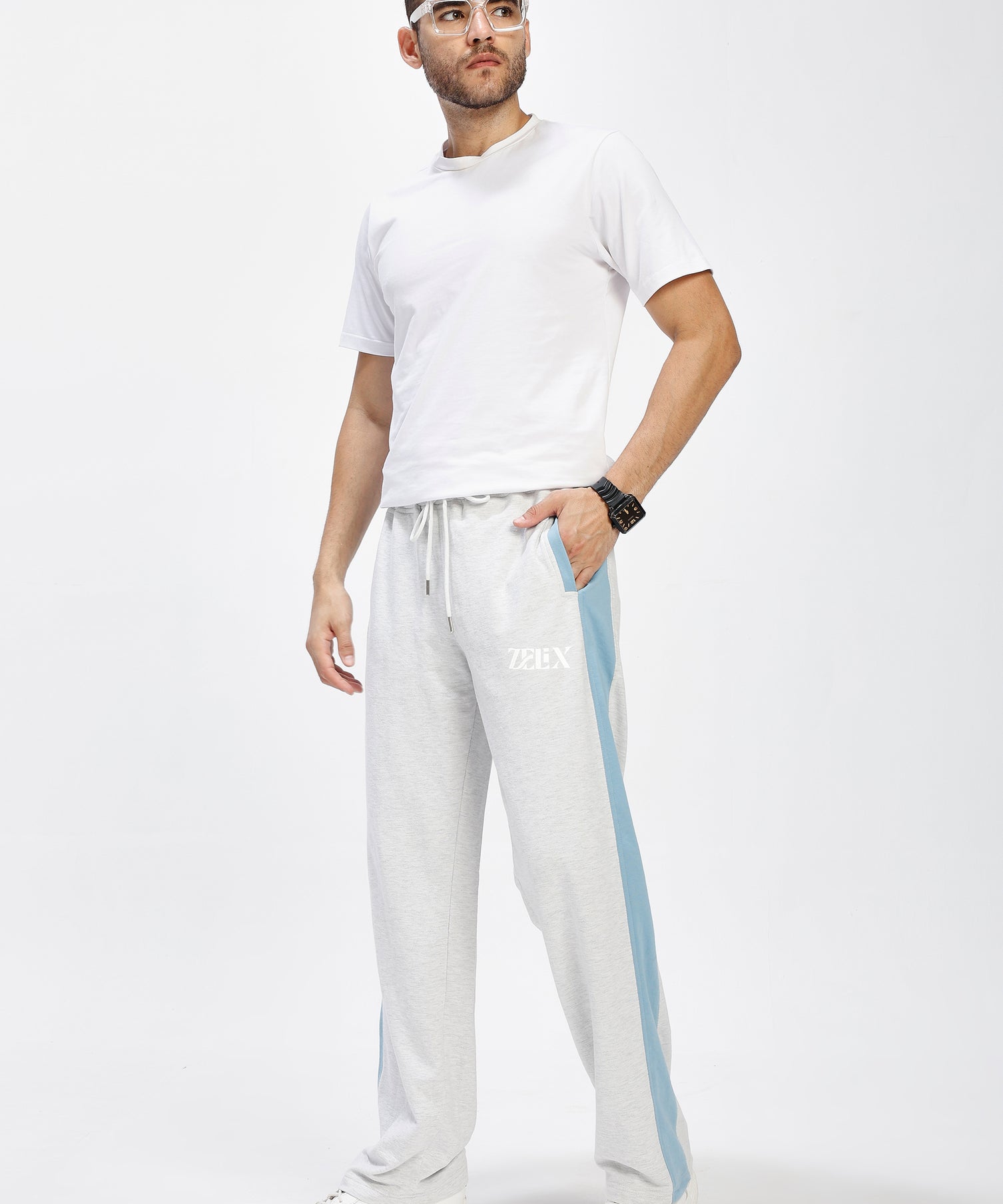 Glacier Flow Jogger Melange Grey
