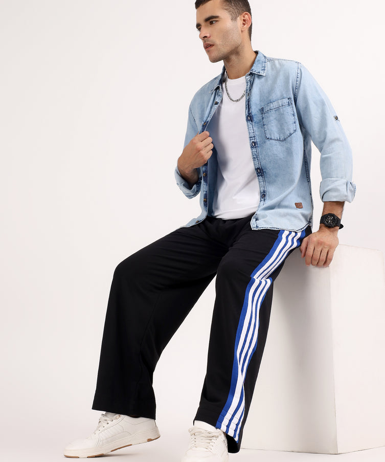 Inferno Relaxed Fit Jogger Black Blue