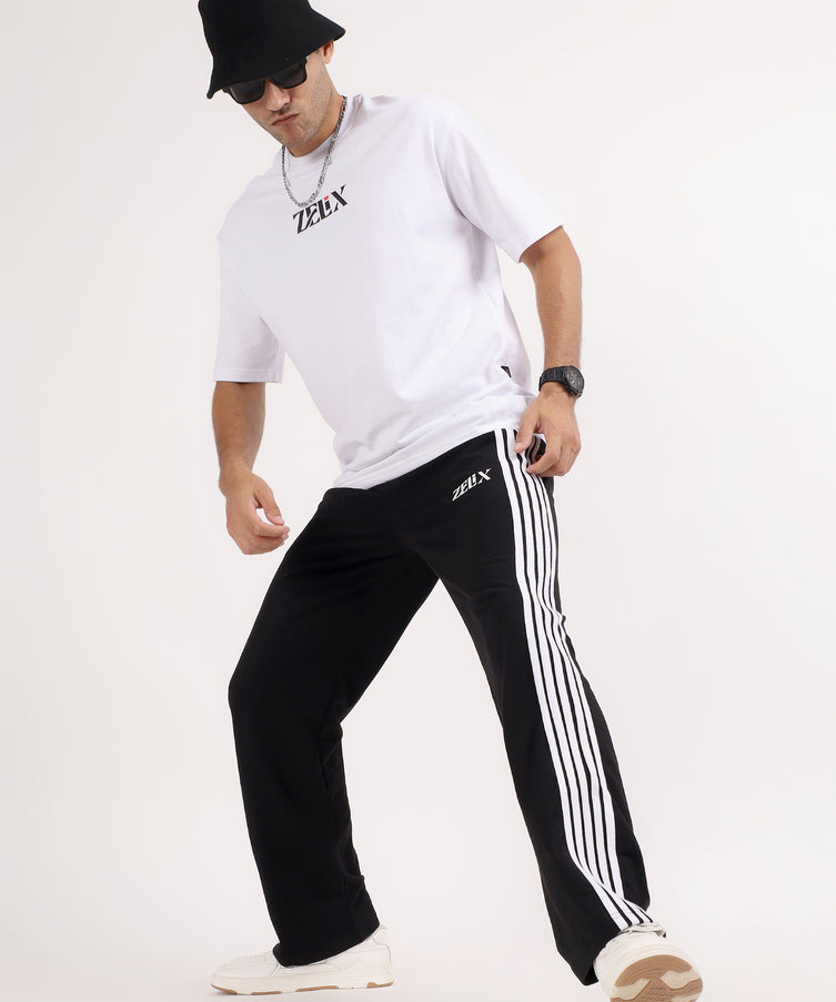 Classic Noir Jogger Black White