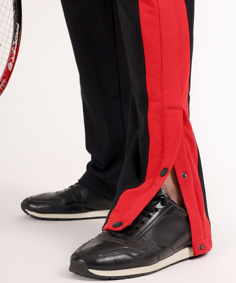 Ignition Stripe Jogger Black Red