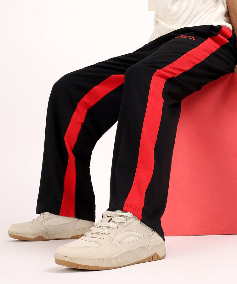Spitfire Retro Baggy Jogger Black Red