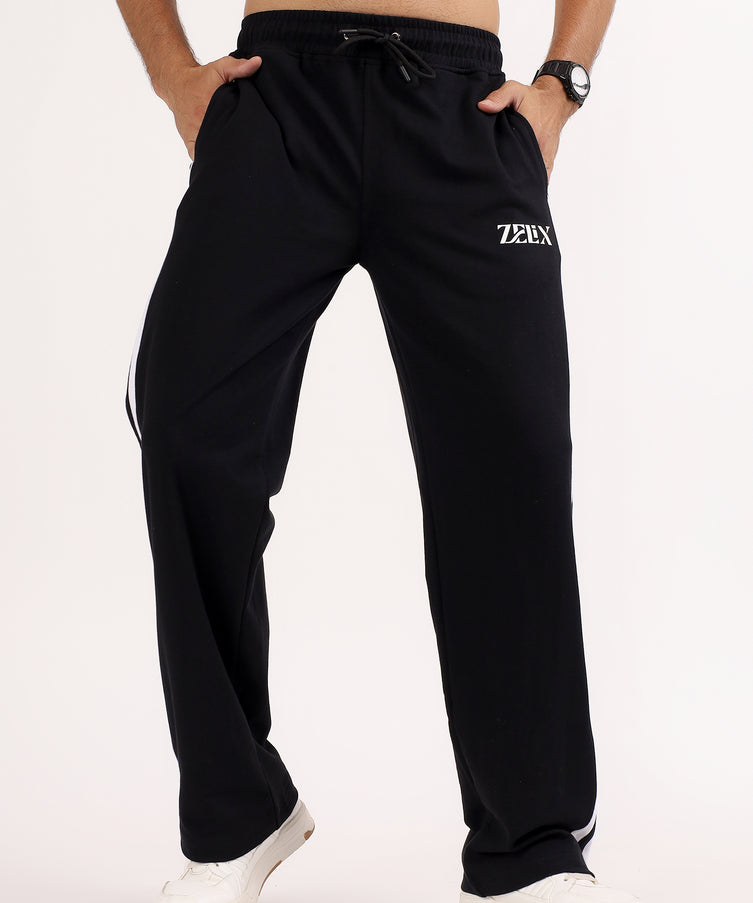 Classic Heather Jogger Black White