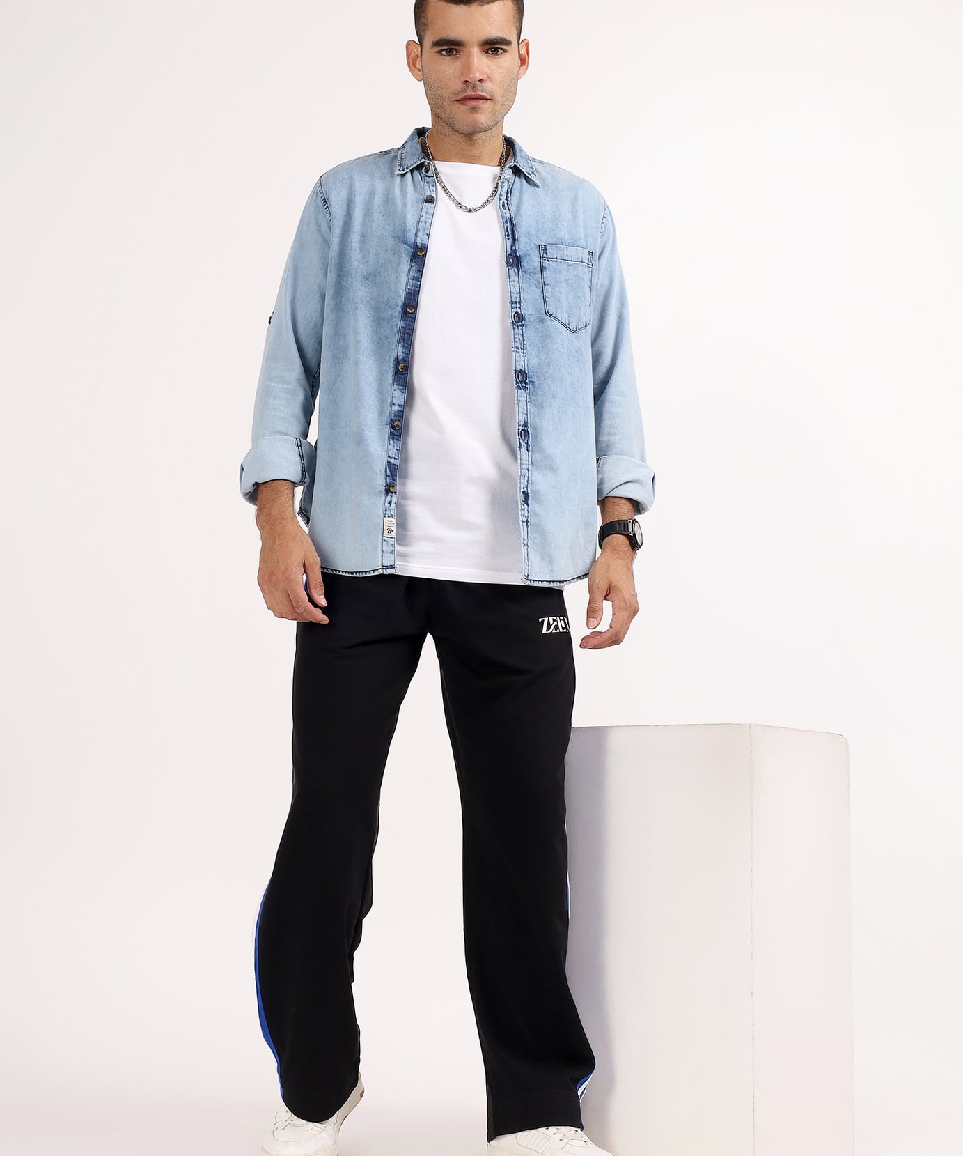 Inferno Relaxed Fit Jogger Black Blue