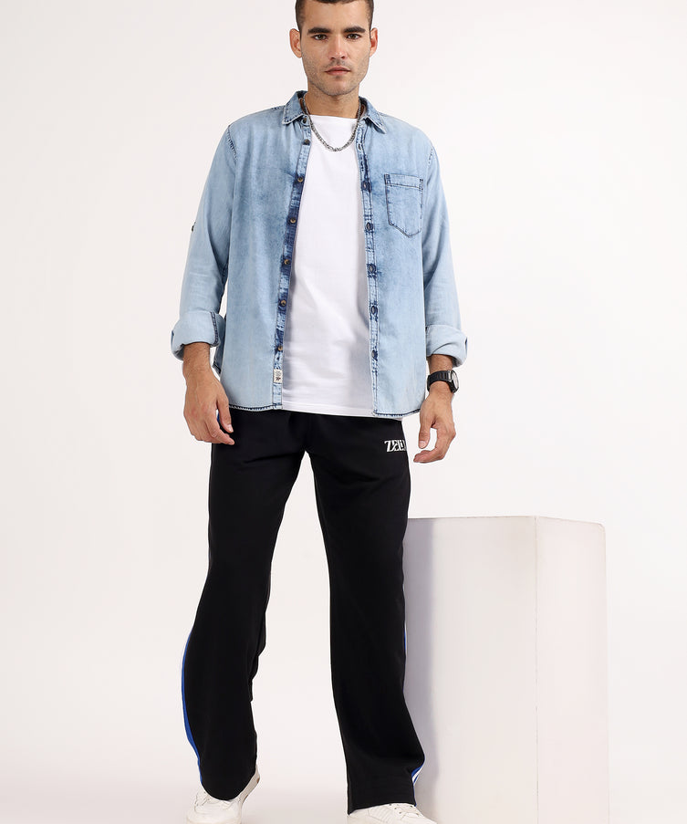 Inferno Relaxed Fit Jogger Black Blue