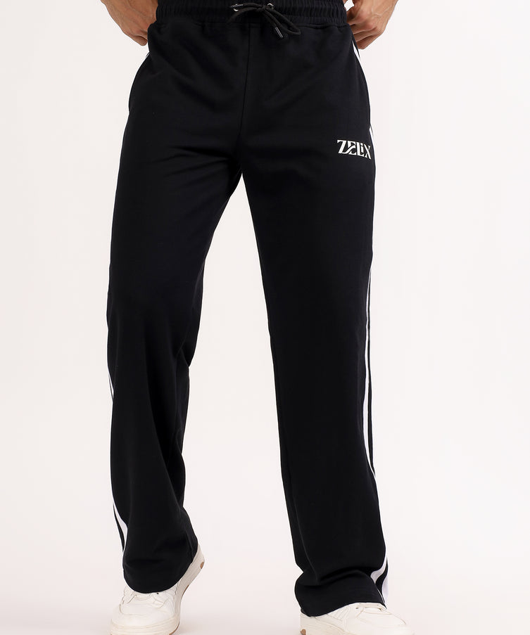 Classic Heather Jogger Black White