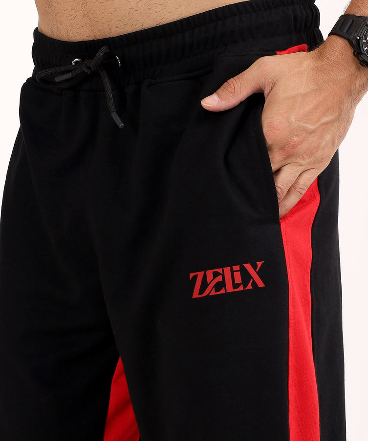 Spitfire Retro Baggy Jogger Black Red