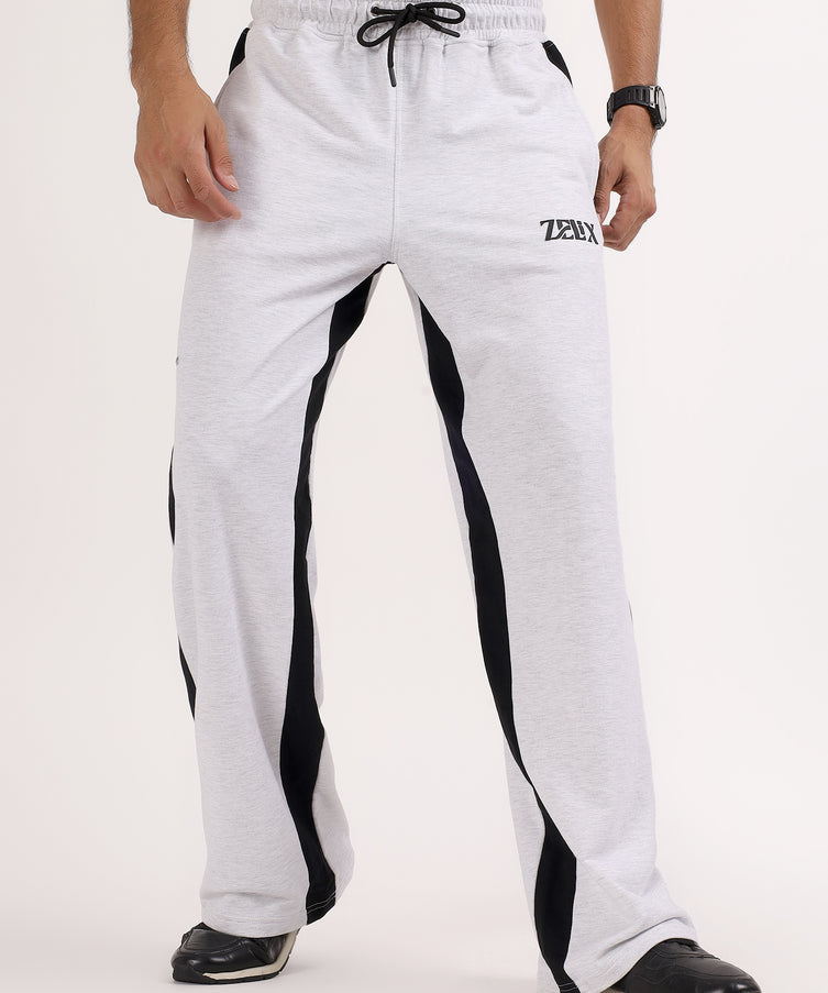 Panda Baggy Jogger Melange Grey Black
