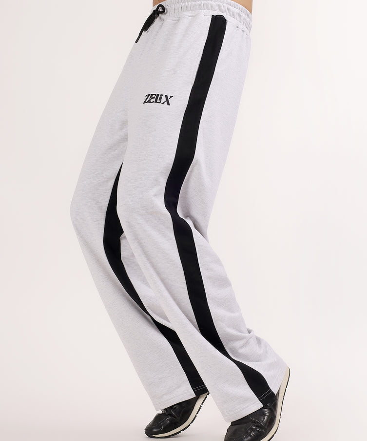 Panda Baggy Jogger Melange Grey Black