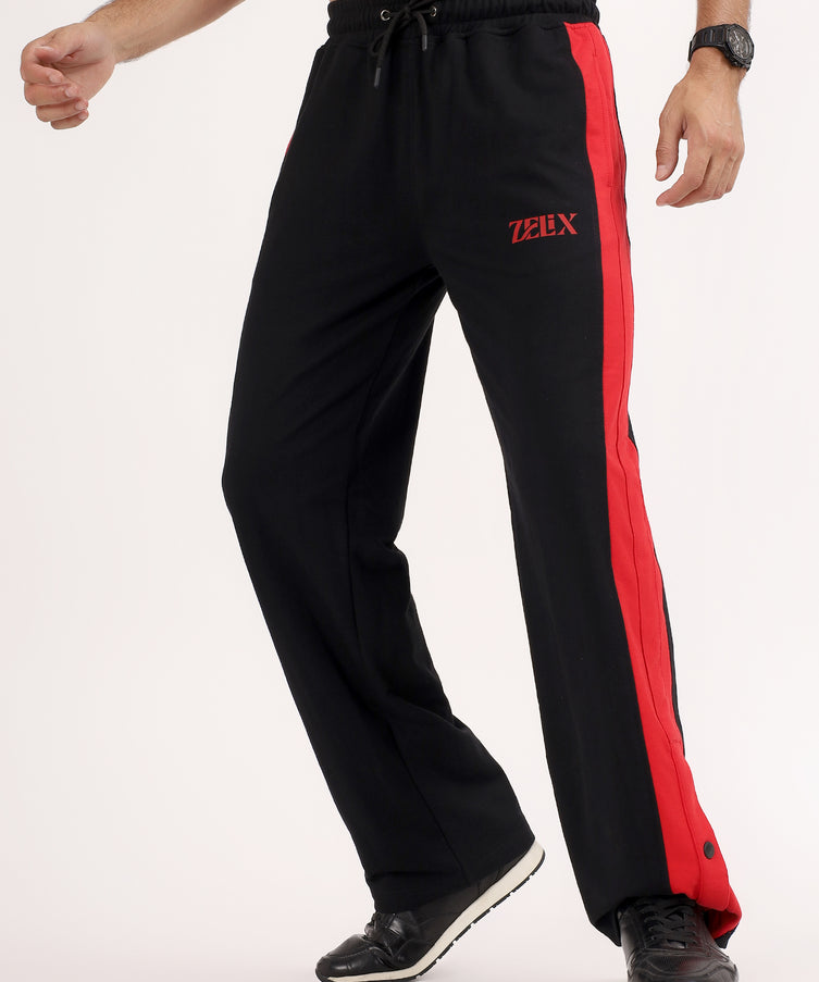 Ignition Stripe Jogger Black Red