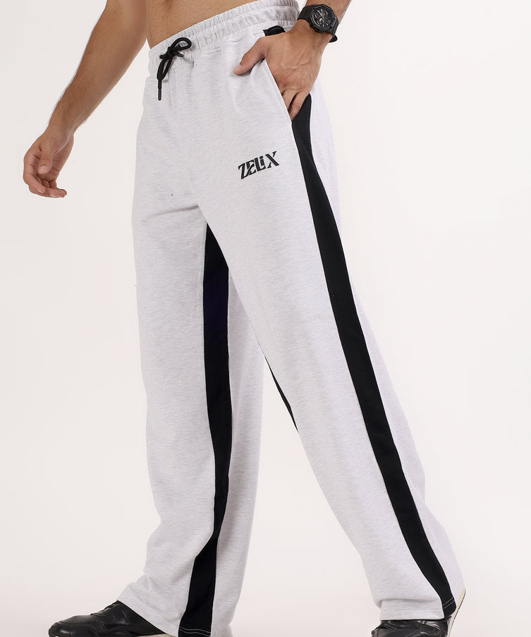 Panda Baggy Jogger Melange Grey Black