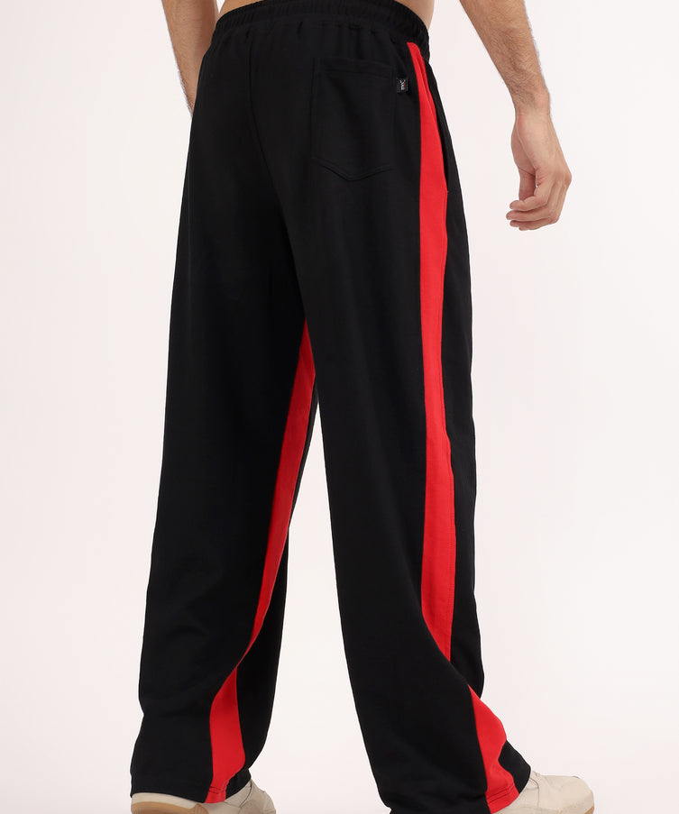 Spitfire Retro Baggy Jogger Black Red
