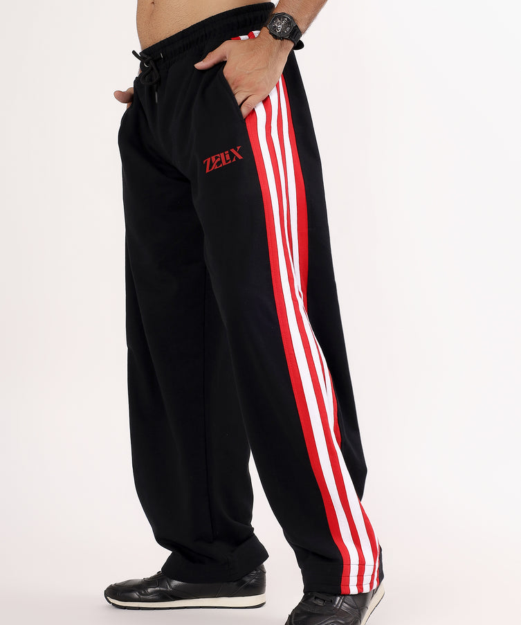 Inferno Relaxed Fit Jogger Black Red