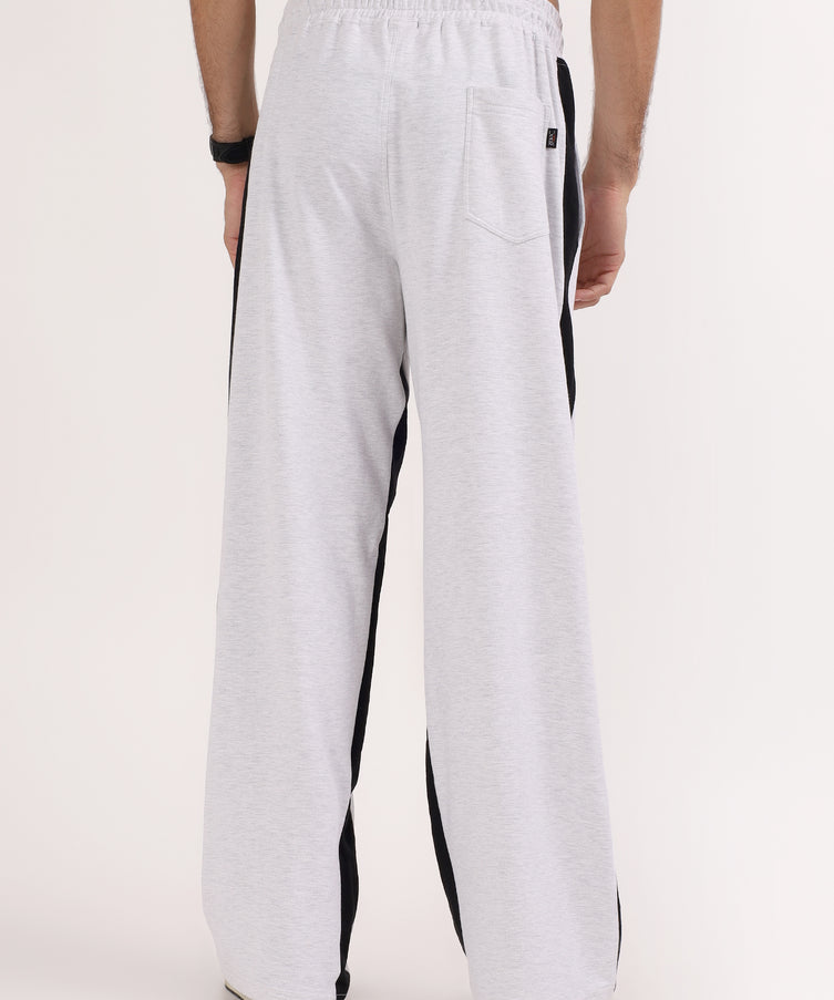Panda Baggy Jogger Melange Grey Black
