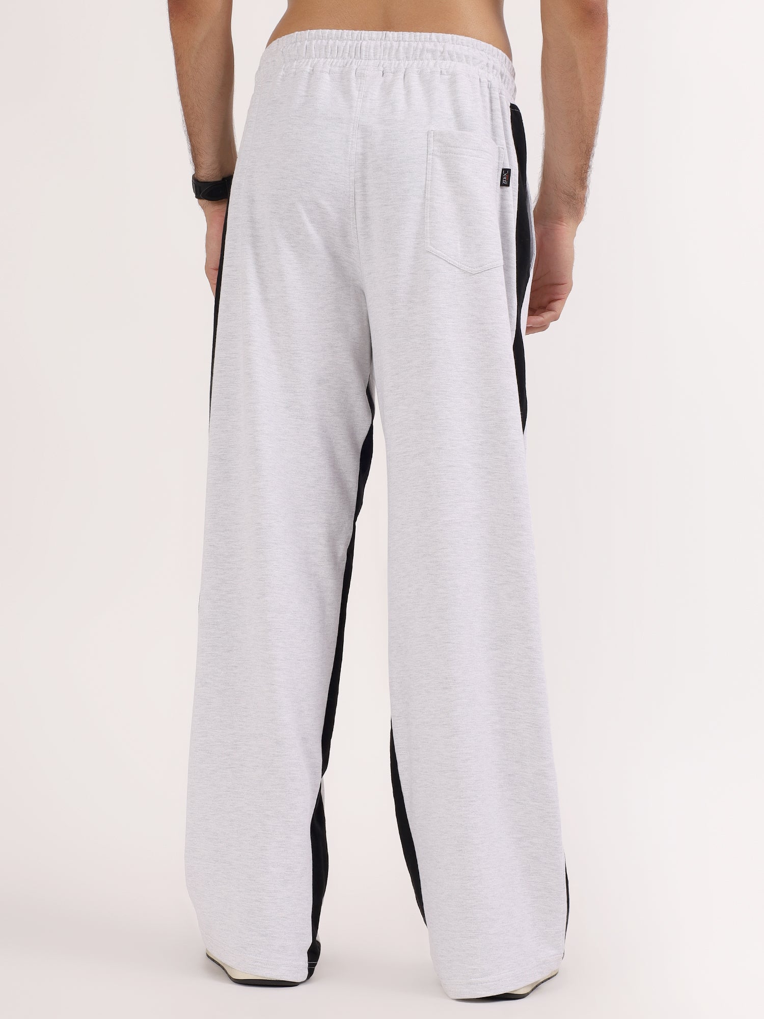Panda Baggy Jogger Melange Grey Black