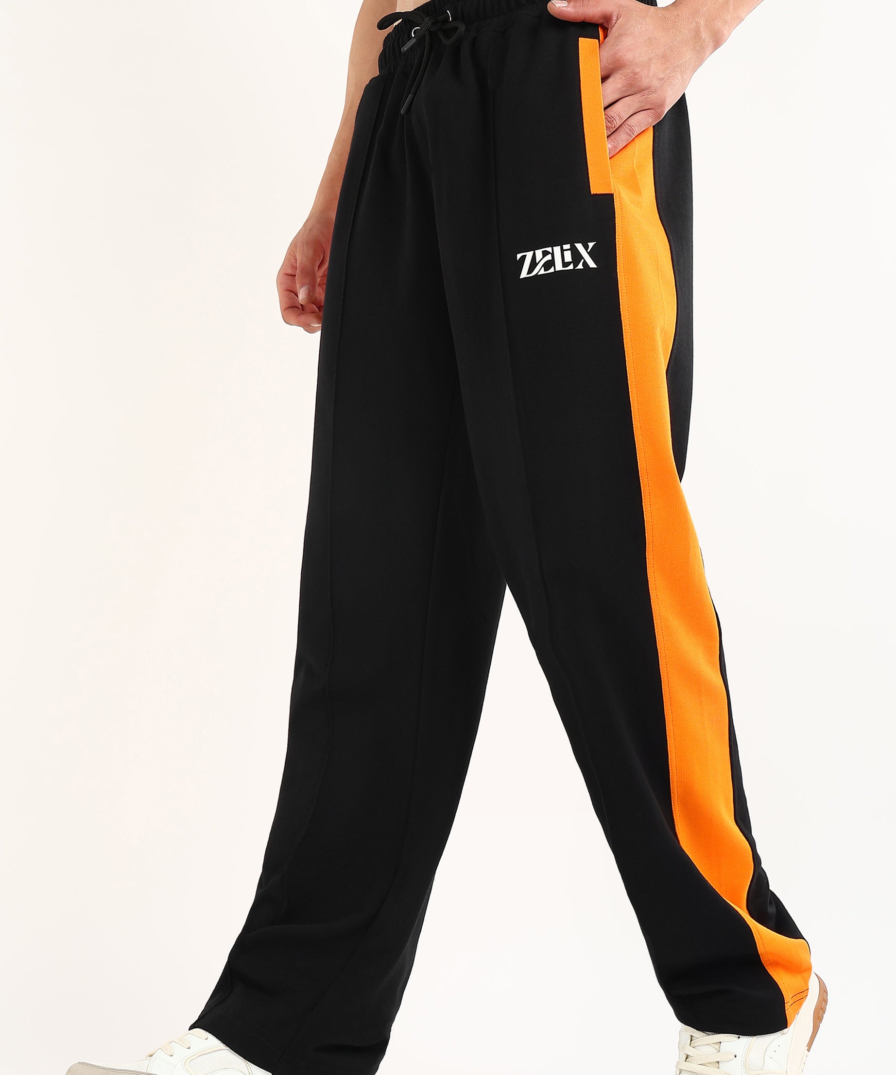 PHANTOM JOGGERS (BLACK-ORANGE)