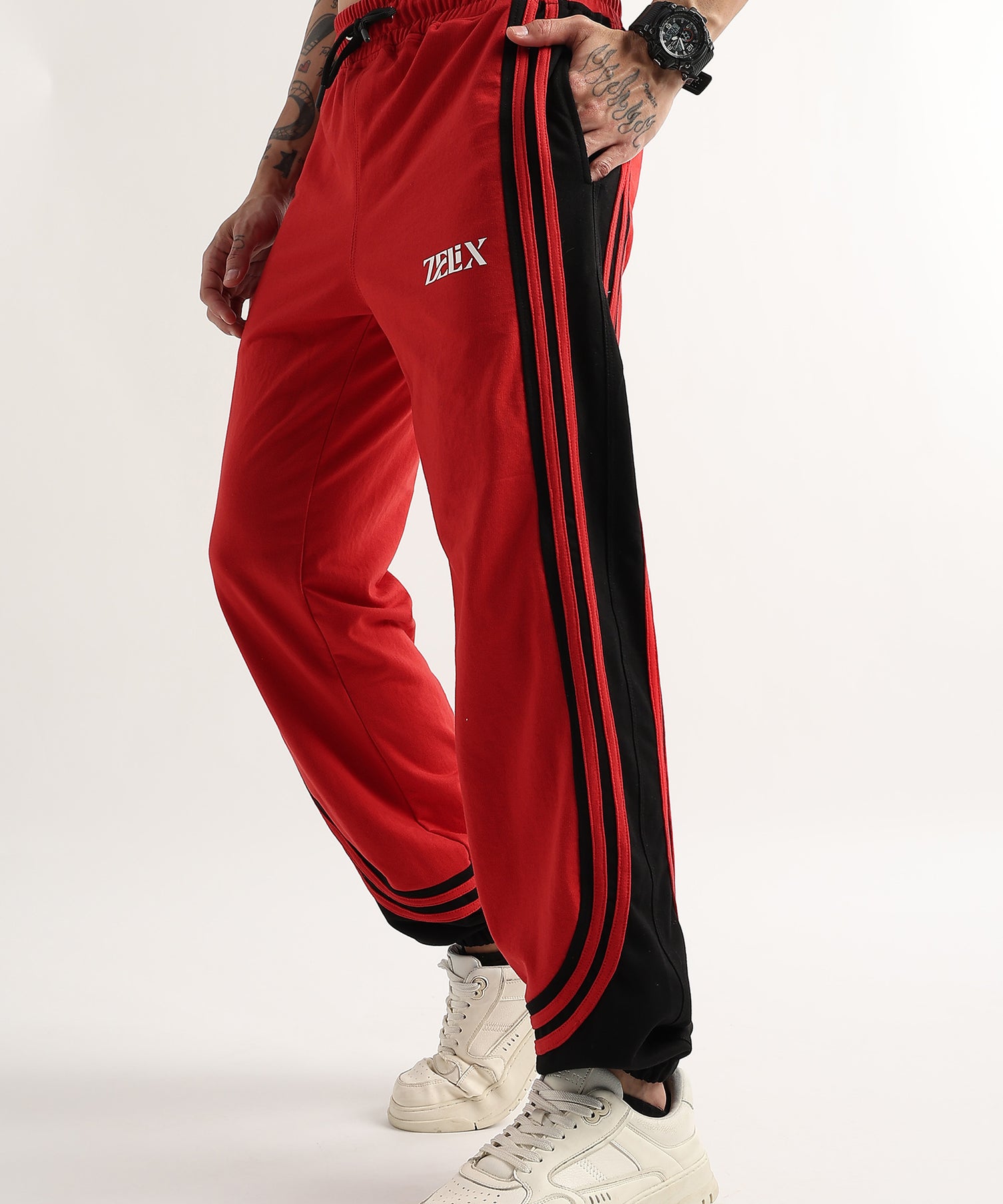 Redline Curve Jogger Red Black