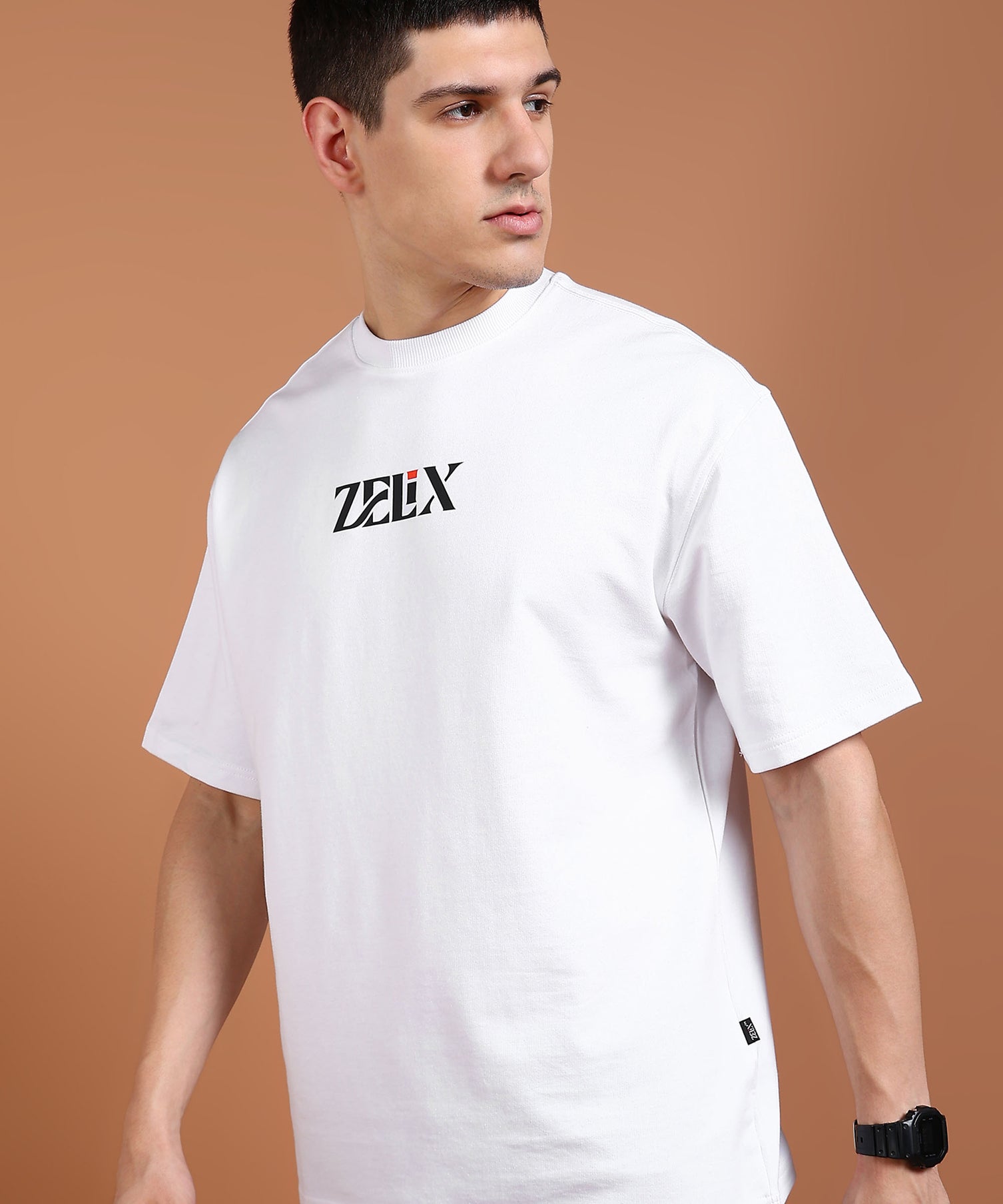 Oversized Alpha Bear graphic t-shirt for men