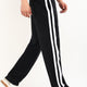 Titan Stripe Jogger Black White