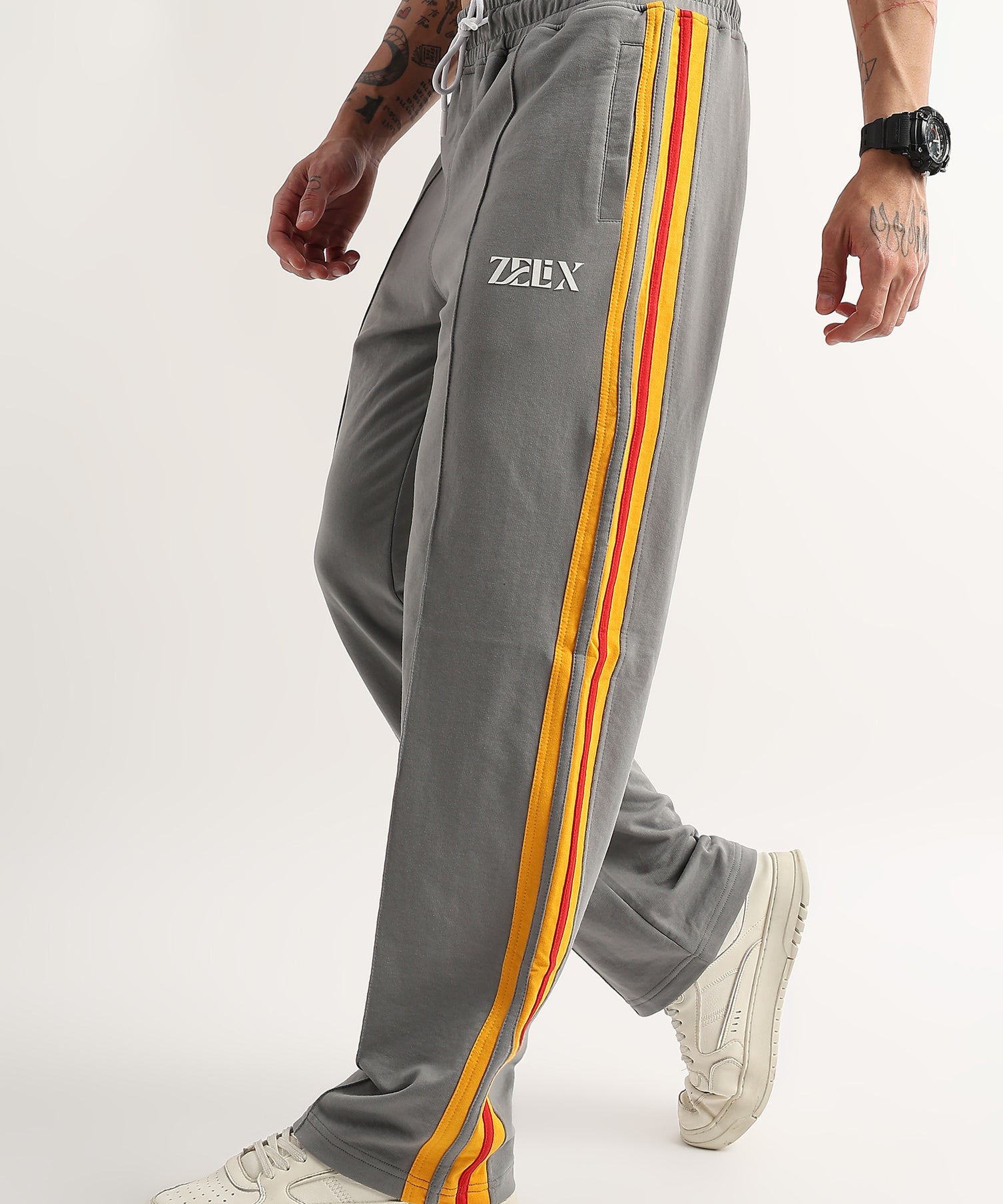 Sunset Stripe Jogger Grey