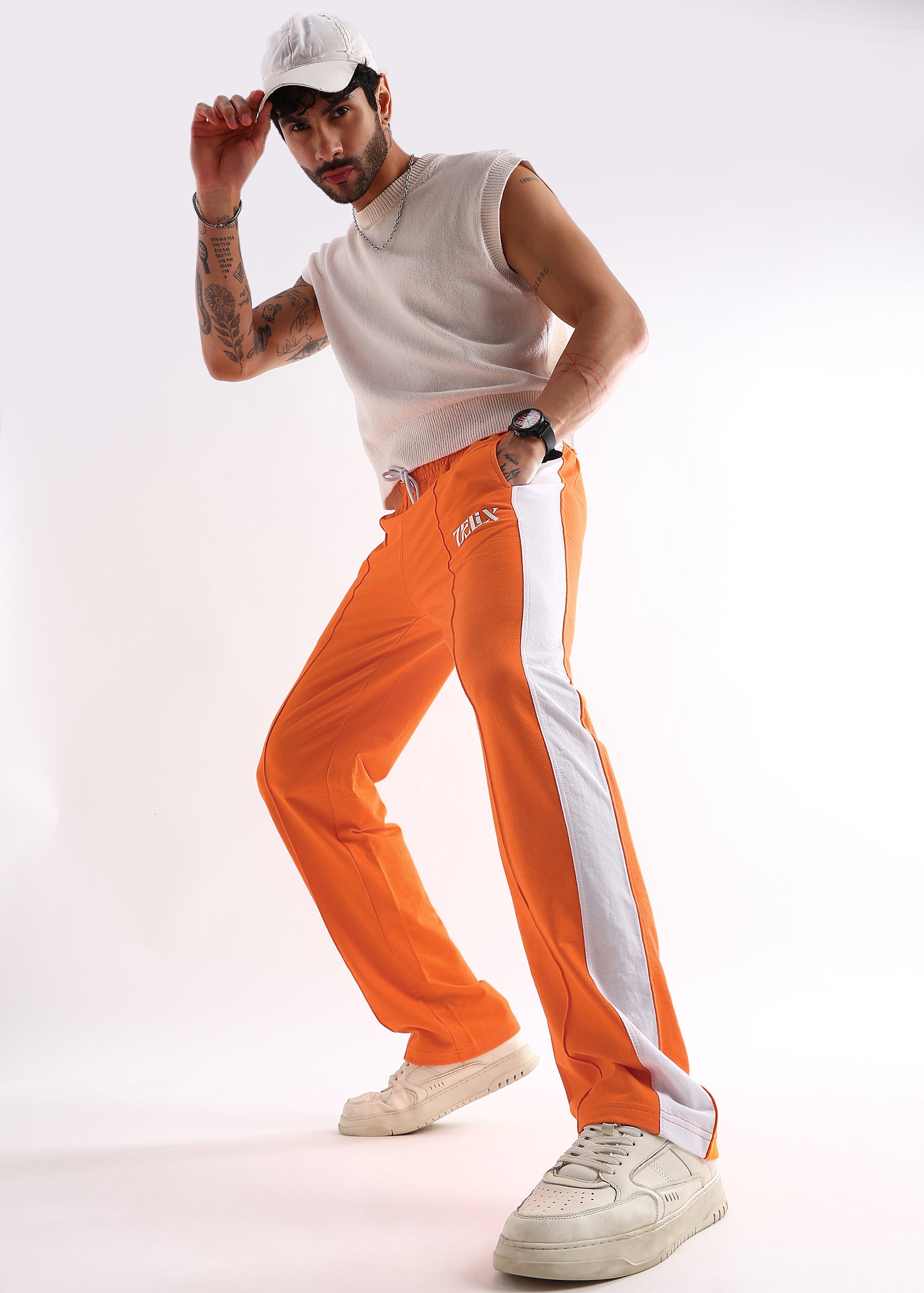 ORANGE RUSH GEAR JOGGERS