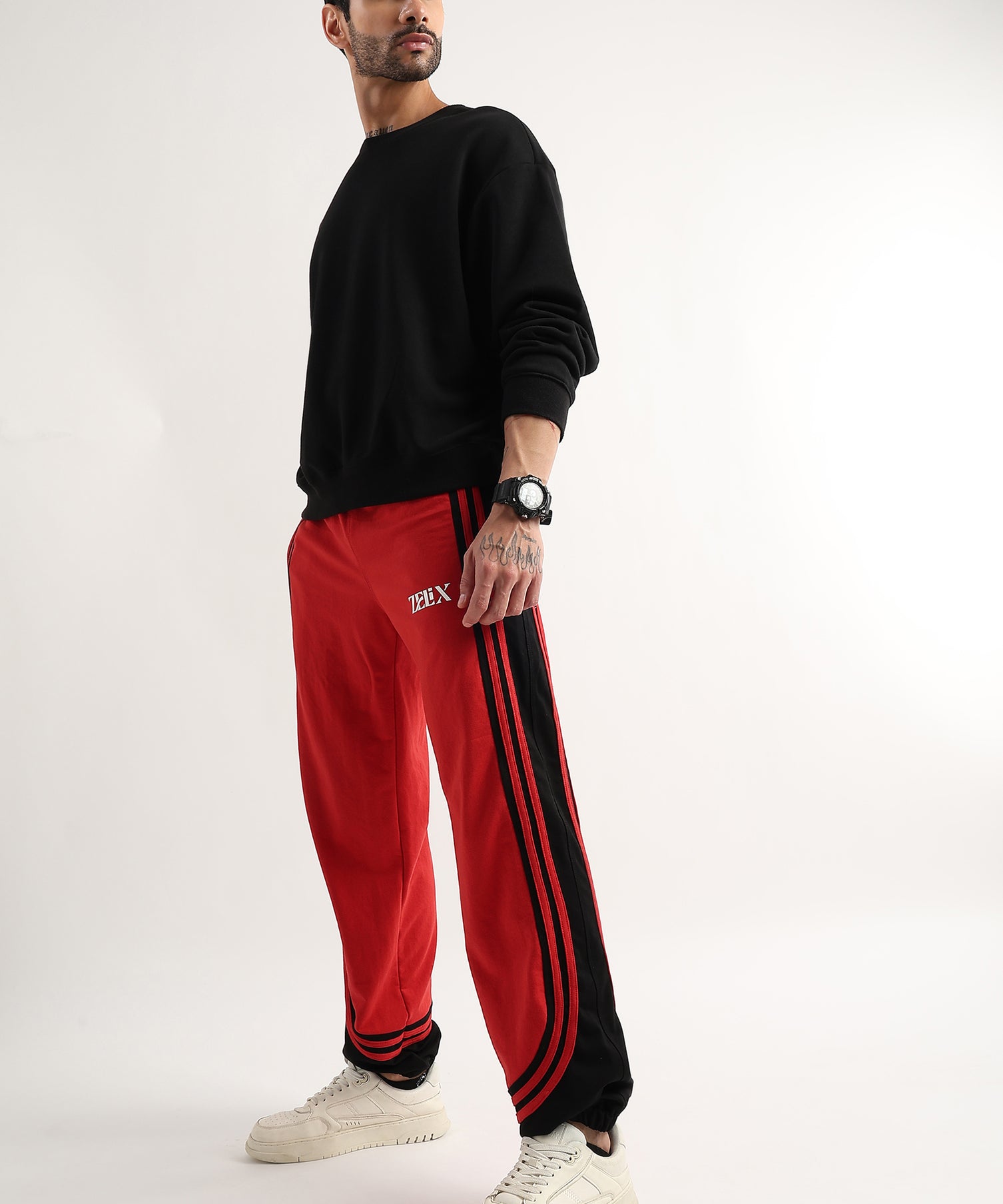 Redline Curve Jogger Red Black