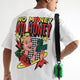 Cash & Class Over-Sized T-Shirt White