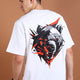 Alpha Bear Over-Sized T-Shirt White