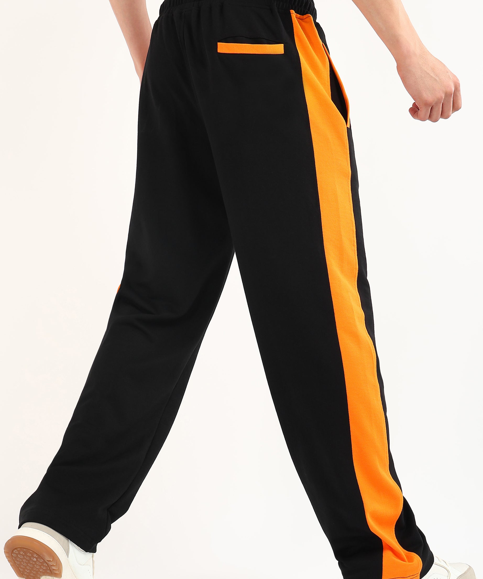 PHANTOM JOGGERS (BLACK-ORANGE)