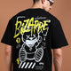 Bizarre Bear Over-Sized T-Shirt Black