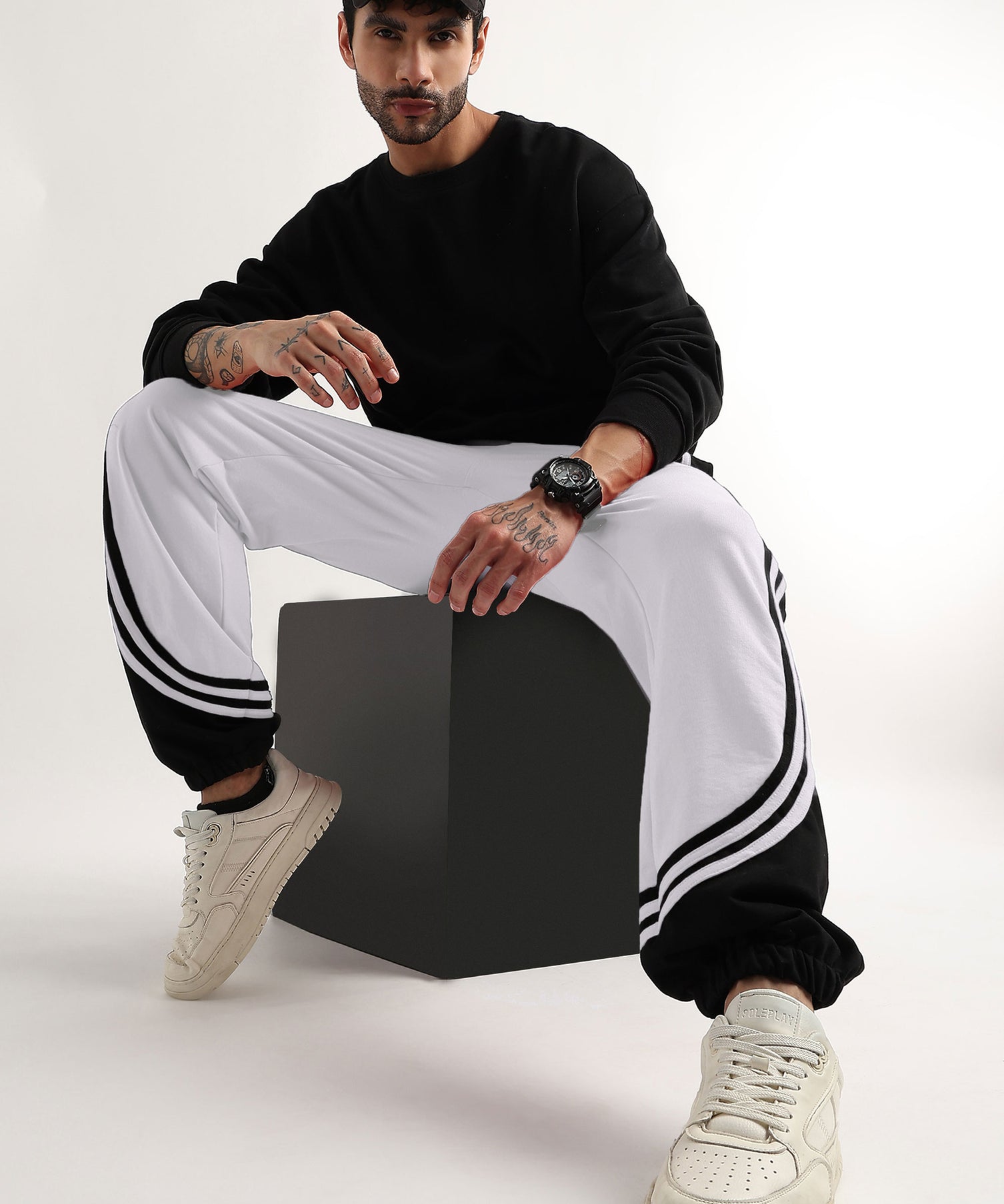 Apex Curve  Jogger Melange Grey Black