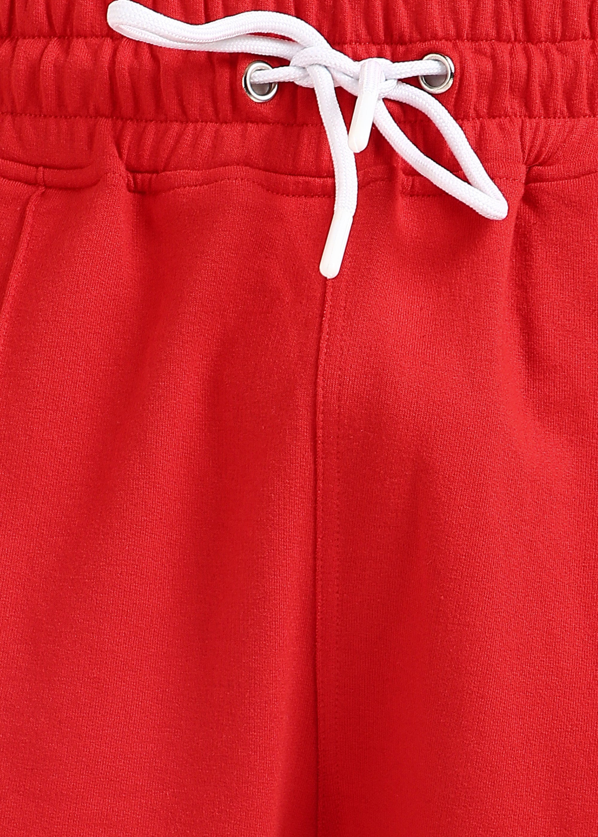 VORTEX SIDE SEAM JOGGERS (RED-WHITE)