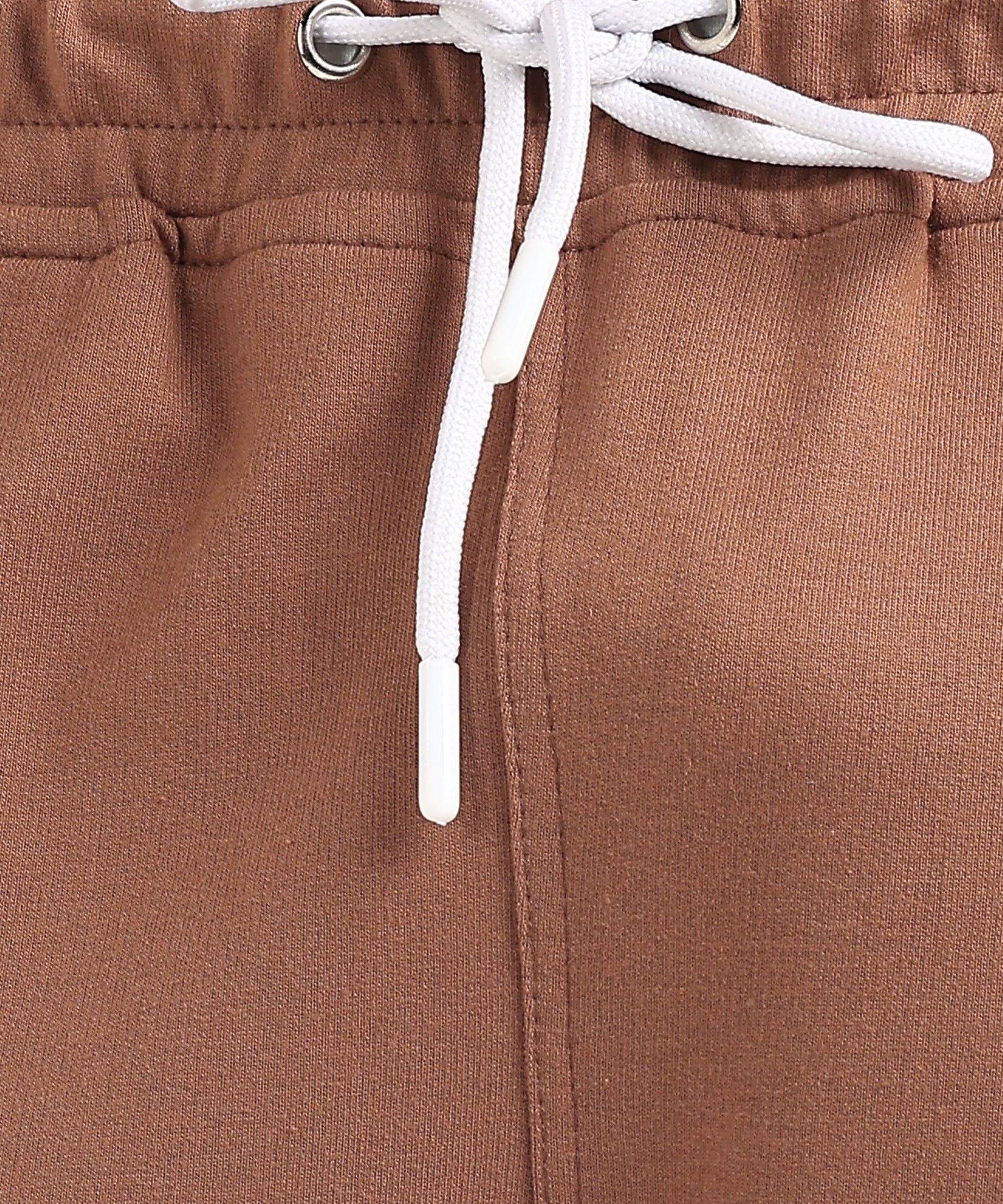 VECTOR STRIPE JOGGERS (BROWN-WHITE)